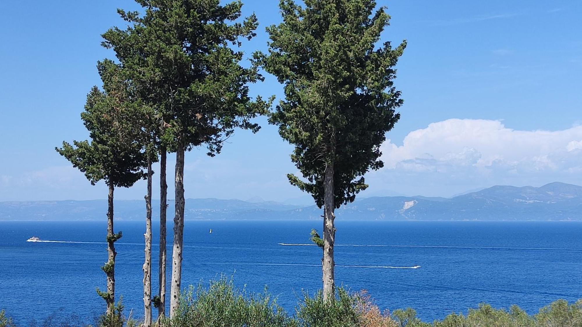 Casa Soula, Gaios Seaview Cottage Екстериор снимка